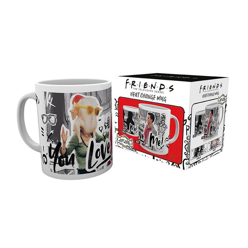 Mug Thermo-réactif FRIENDS - You Love Me - 320 ml