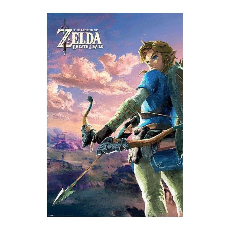 Poster zelda breath of the wild hyrule