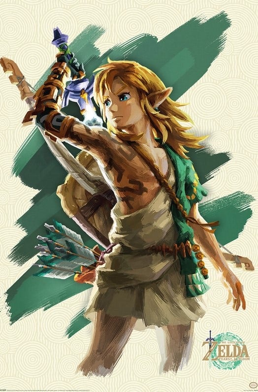 Poster - The Legend of Zelda Tears of the kingdom - Link