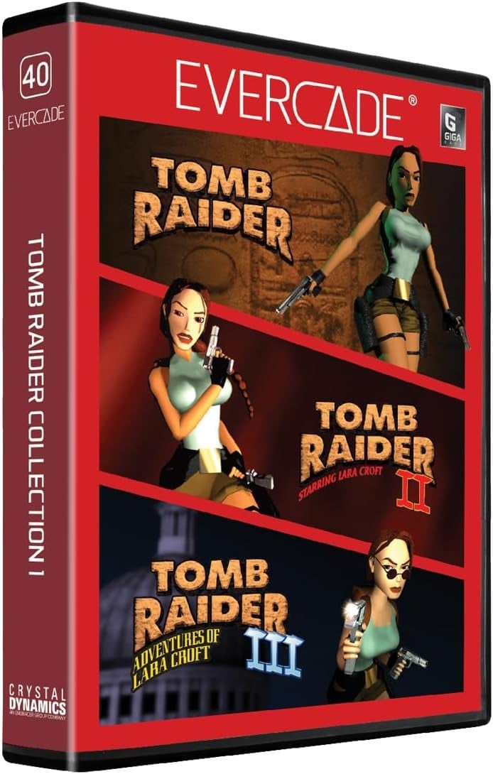 Tomb Raider Collection 1 Cartouche Evercade n°40 Retrogaming - vue 6