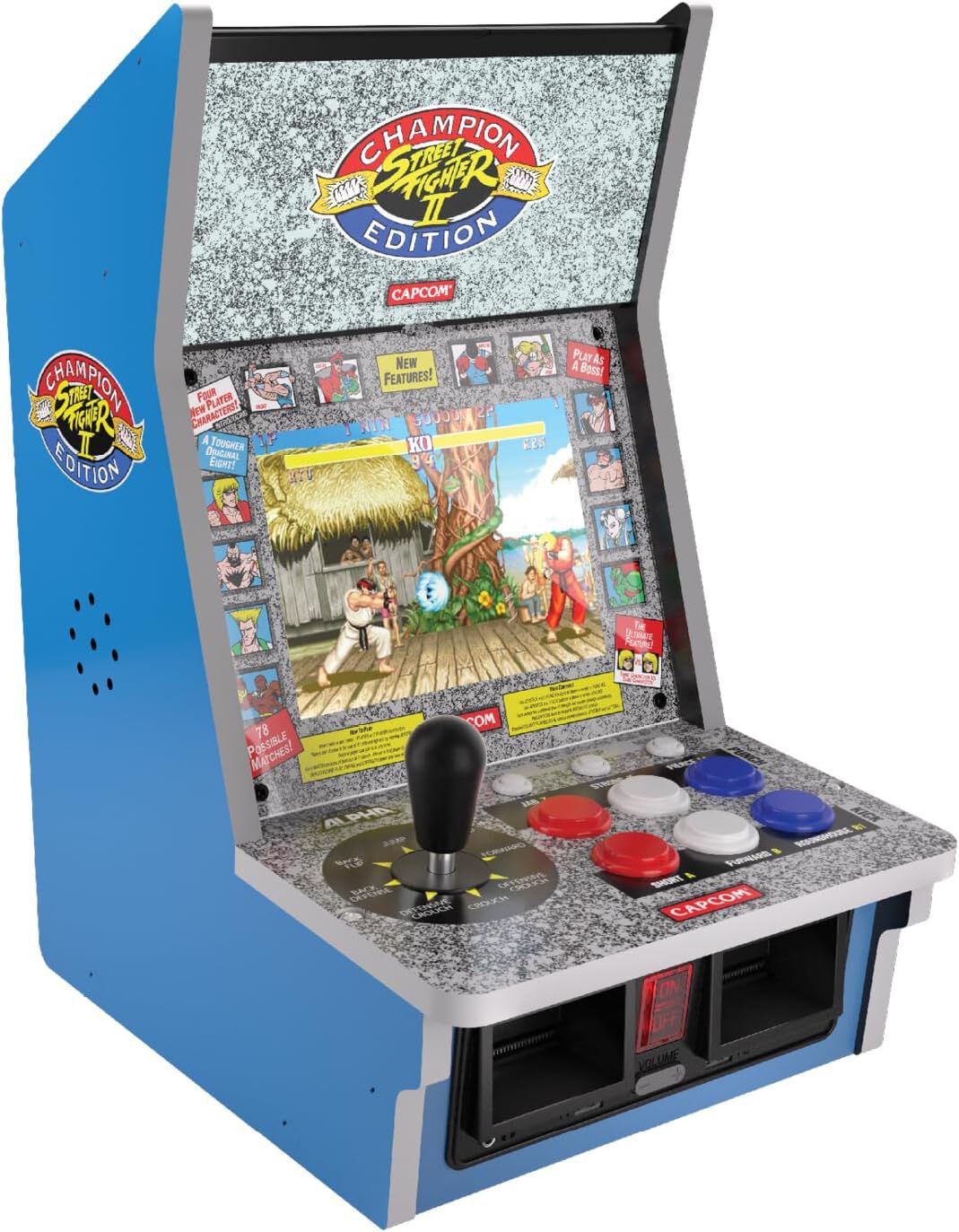 Bartop Arcade Just For Games - Evercade Alpha Street Fighter