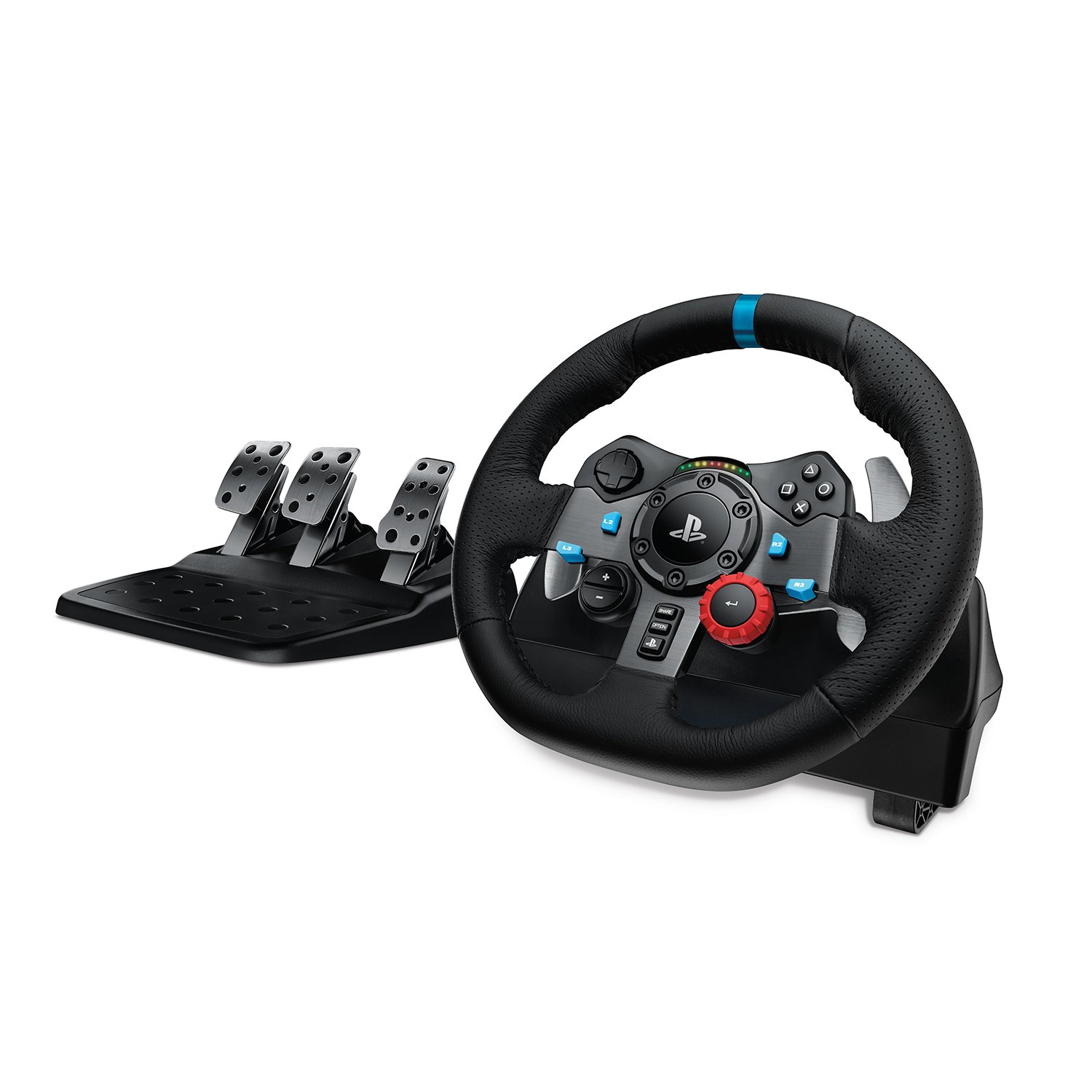 Volant Et Pédalier G29 Driving Force Ps4ps3pc Logitech Le Volant - vue 9