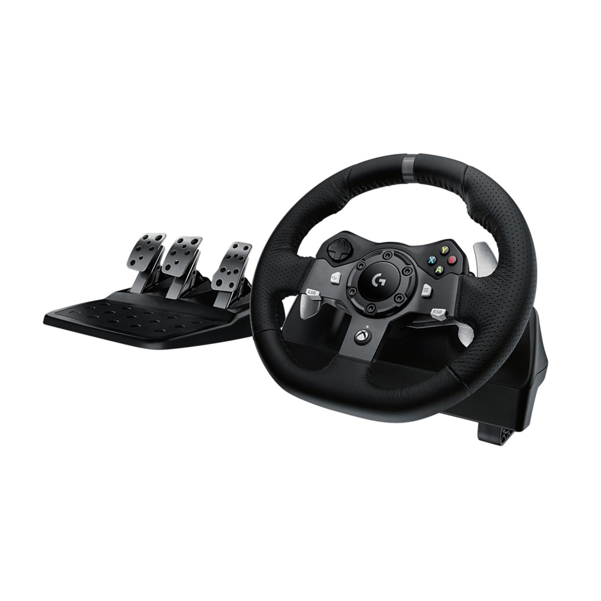 Volant Logitech G920 Driving Force + pédales  (compatible Xbox One / PC)