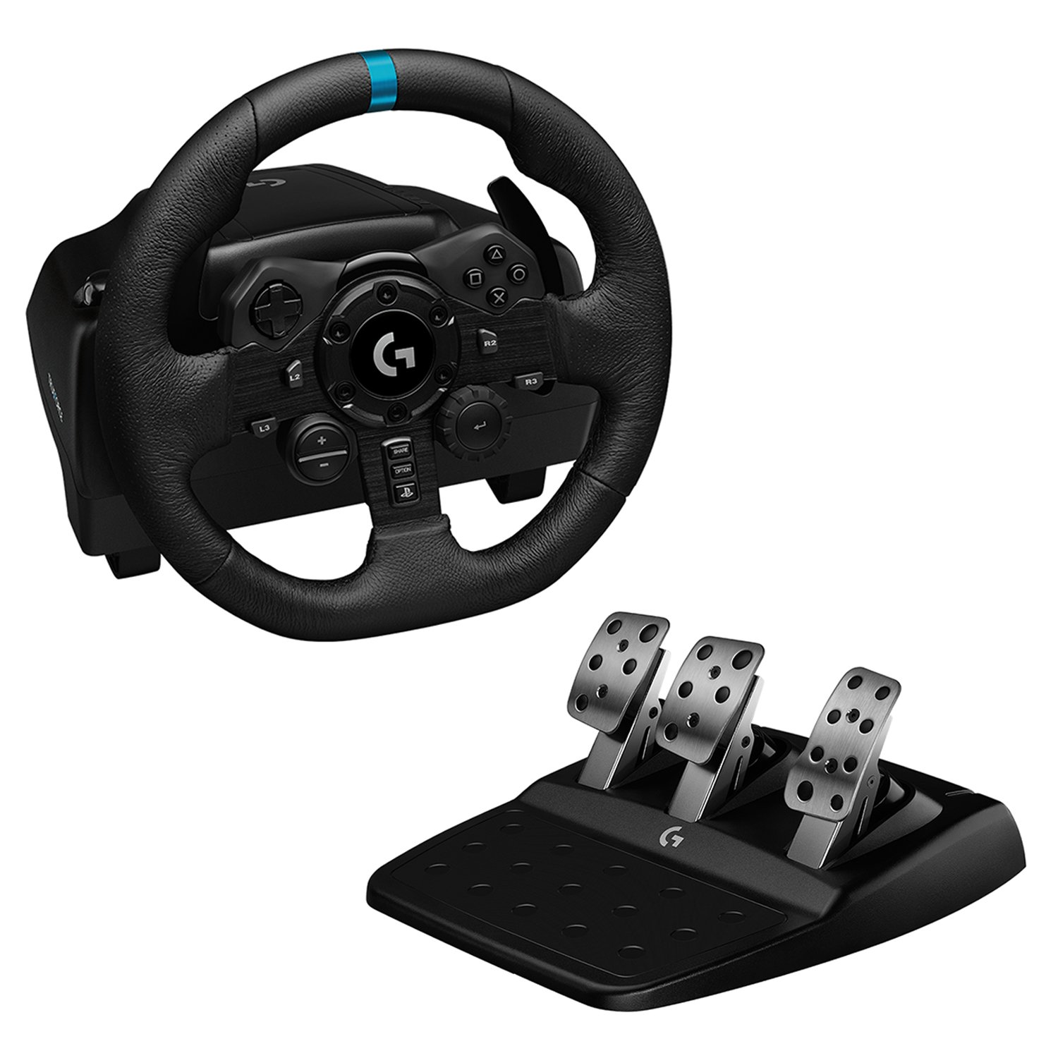 Volant et pédalier pour PS4 / PC Logitech - G923