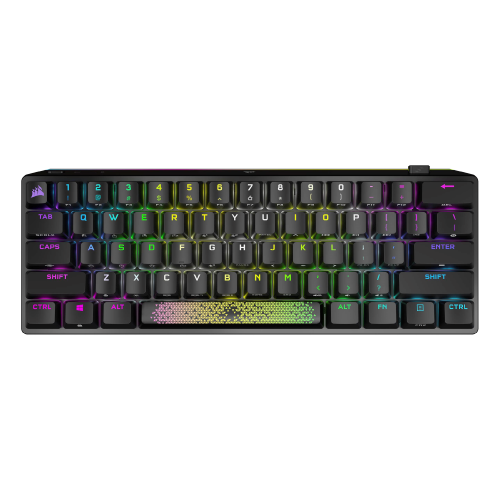 Clavier Mécanique Gaming CORSAIR K70 PRO MINI Wireless – Cherry MX Red, AZERTY, RGB - vue 5