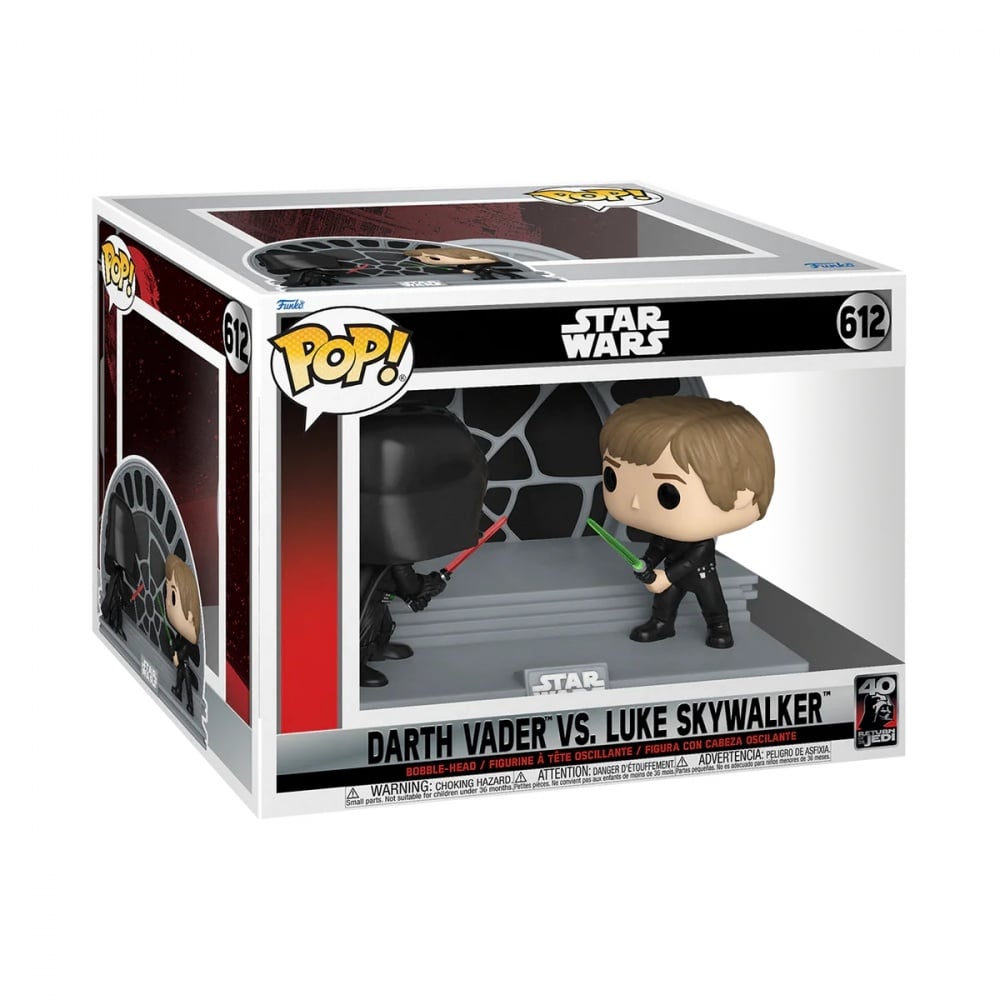 Figurine - Funko POP! - Star Wars : le retour du Jedi - Luke vs Vader n°612