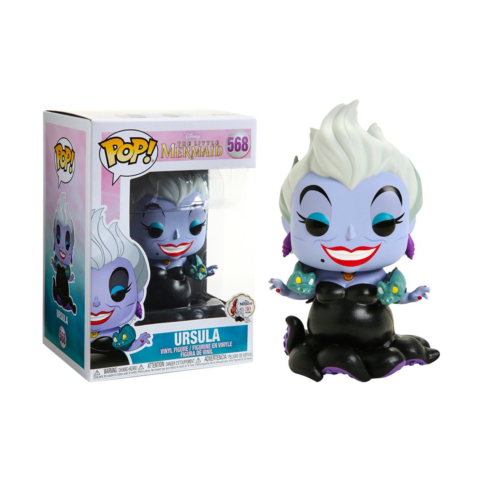 Figurine Funko POP - Disney - Ursula avec ses anguilles n°568