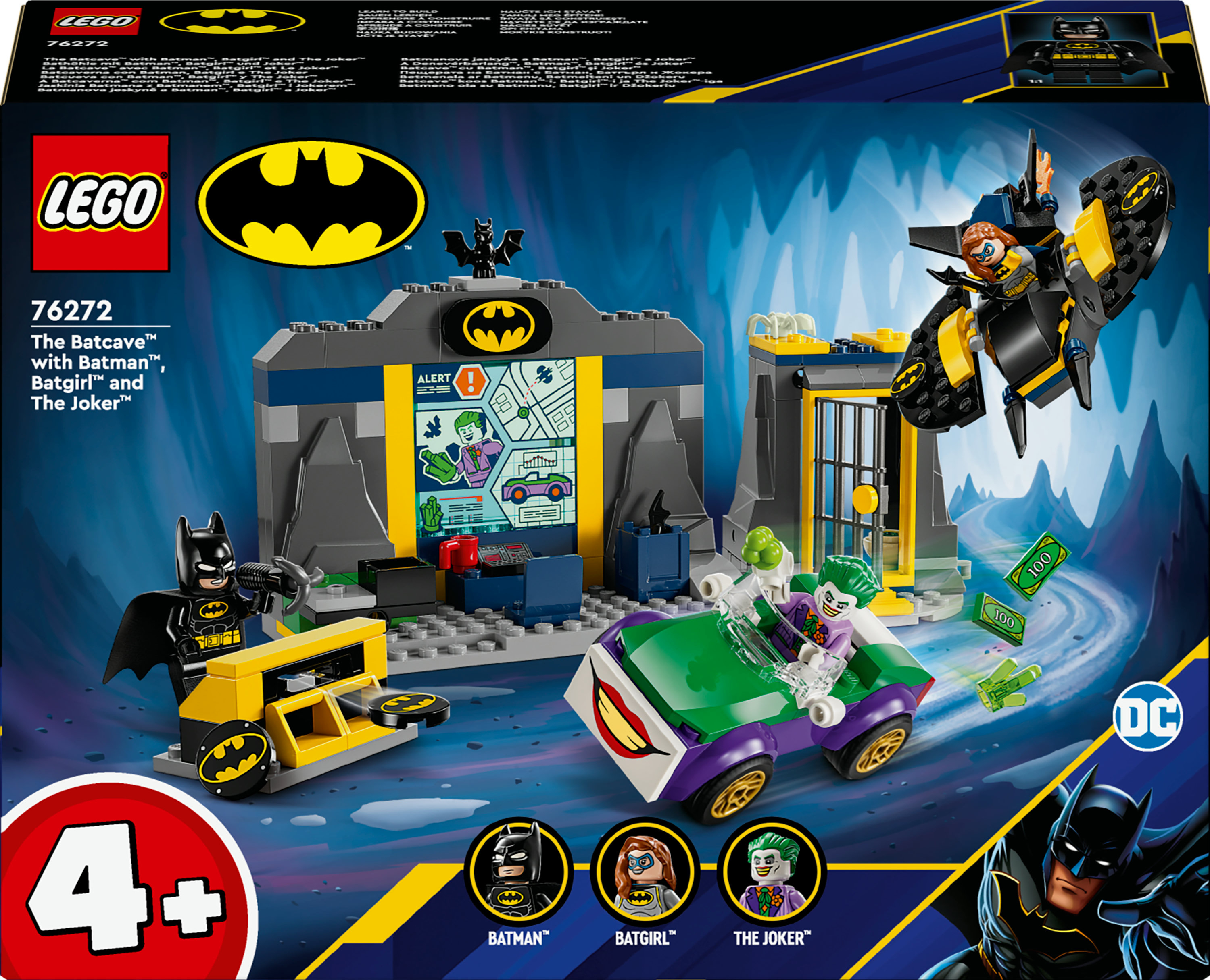 LEGO® 76272 - La Batcave™ avec Batman™, Batgirl™ et Le Joker™ - LEGO® DC Comics Super Heroes™