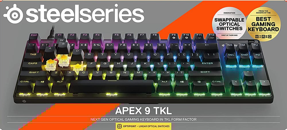 Clavier Gaming SteelSeries Apex 9 TKL