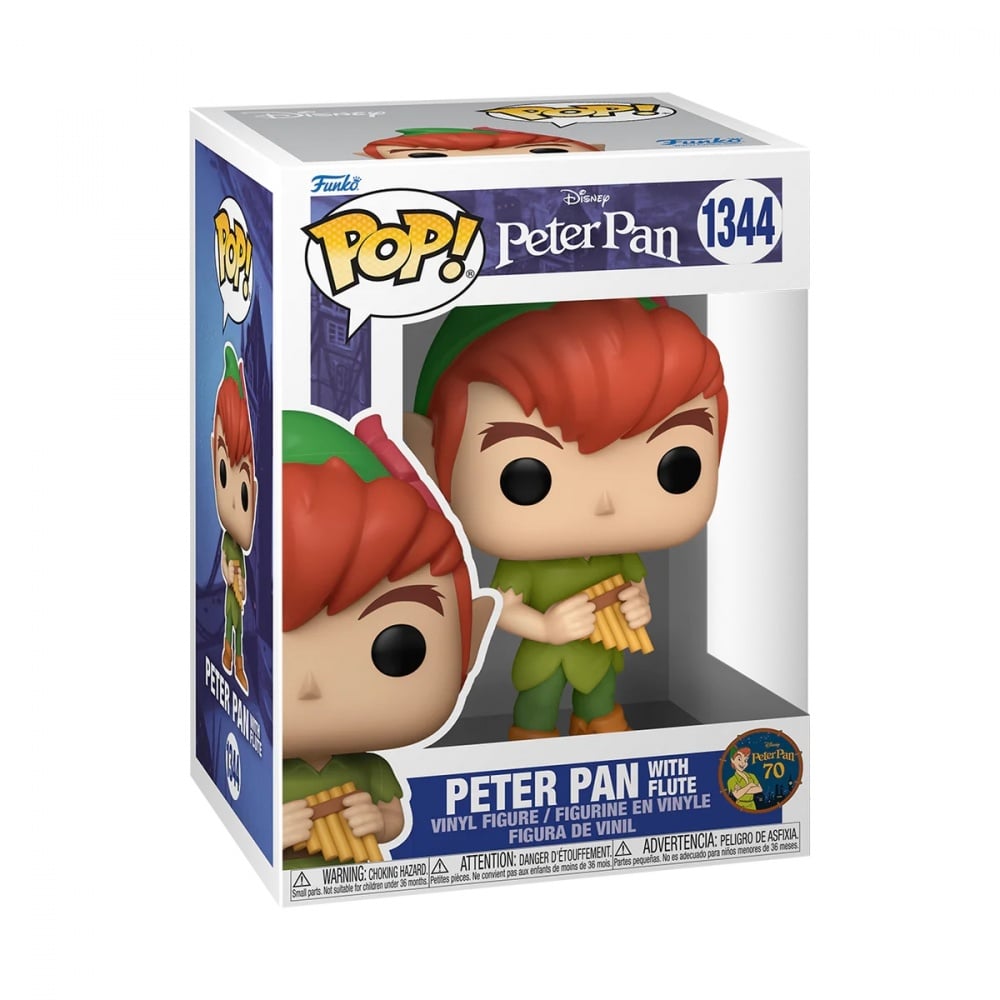 Figurine Funko POP! - Peter Pan - Peter Pan avec flûte n°1344