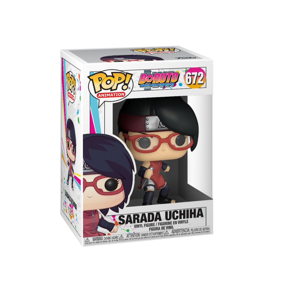 Figurine Funko Pop - Boruto - Sarada Uchiha Pop - N°672