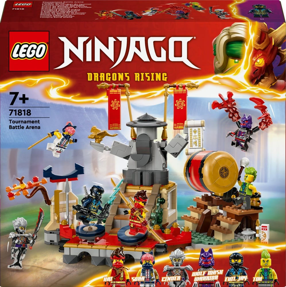 LEGO® 71818 - L’arène de combat du tournoi - LEGO® NINJAGO®