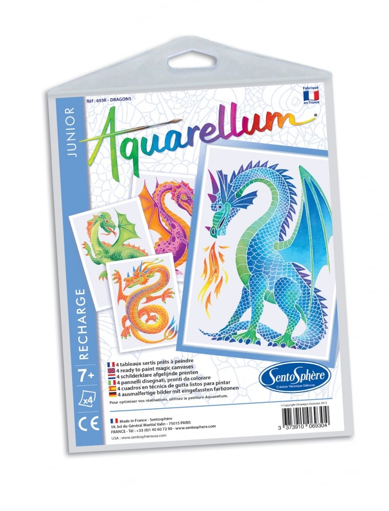 Recharge Aquarellum Junior - Dragons