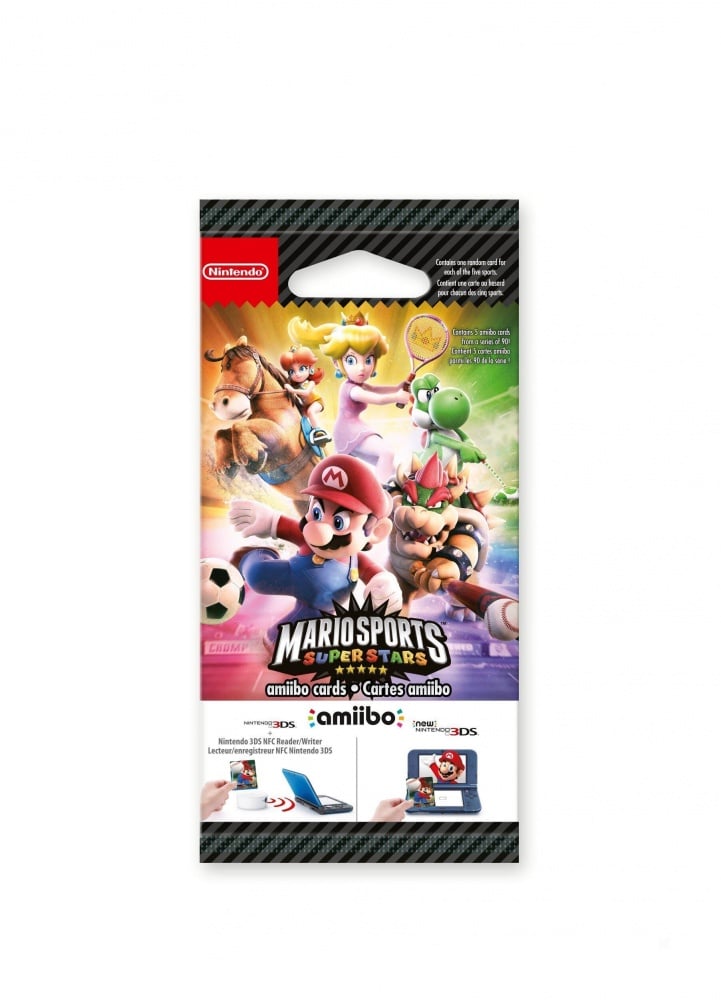 Cartes Amiibo Mario Sports Superstars • Contient 5 cartes - vue 2