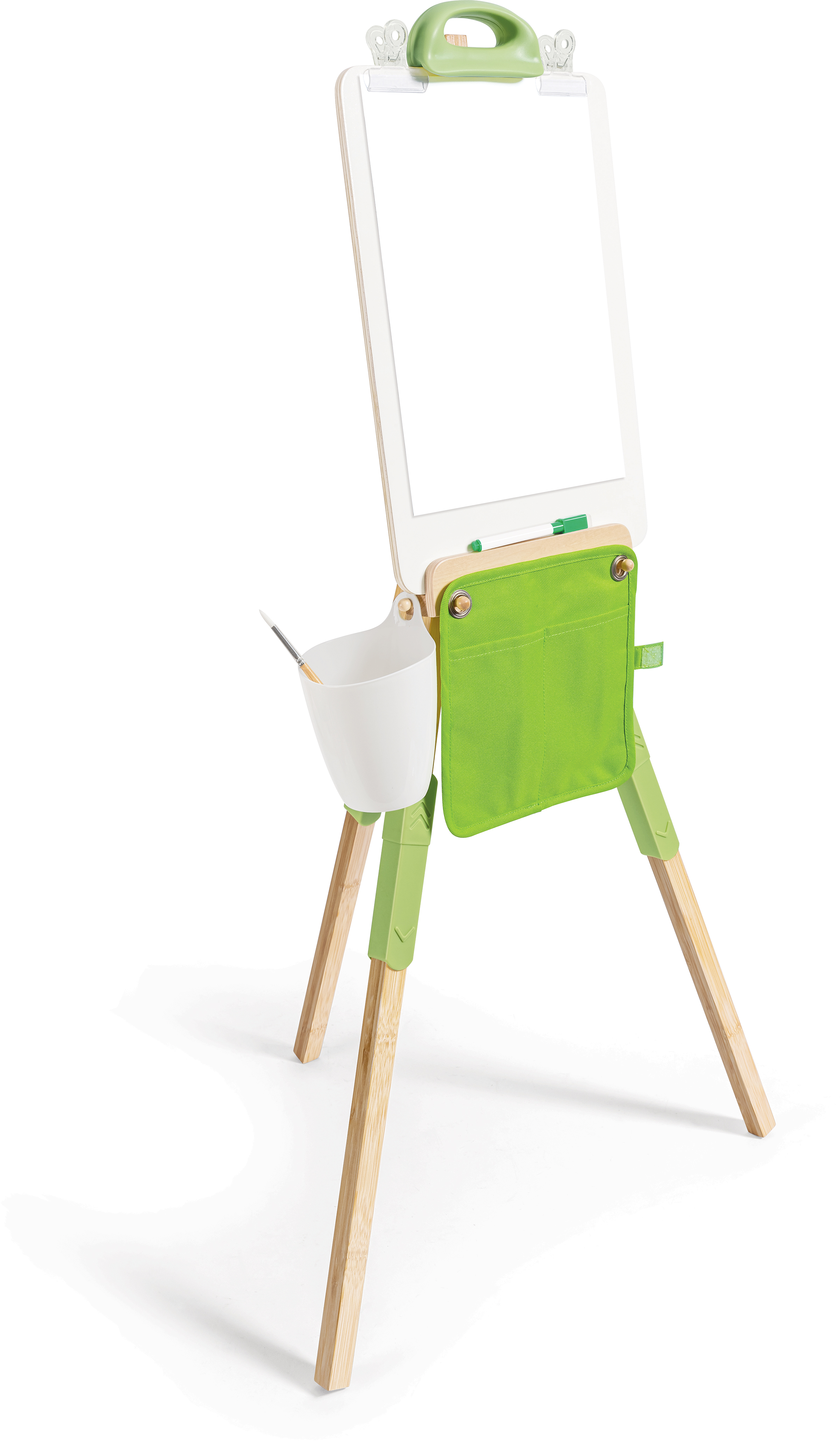 Chevalet à dessin portable pour enfant Hape - Bambou - Vert