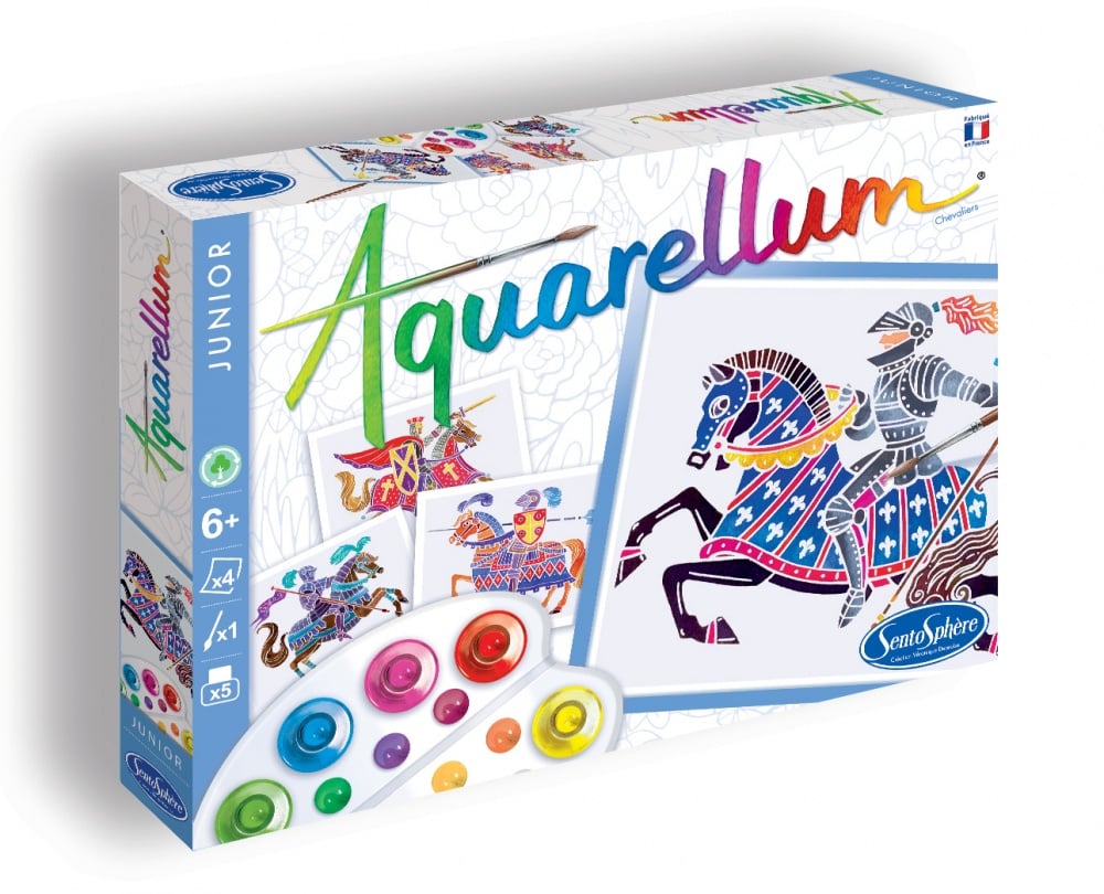 Coffret Aquarellum junior - Chevaliers