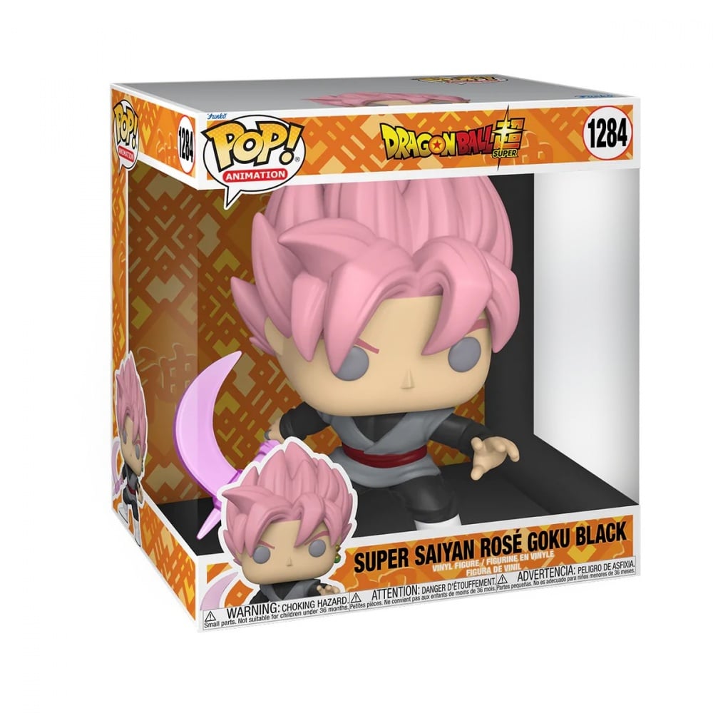 Dragon Ball Super - Figurine Pop Jumbo N° 1284 - Super Saiyan Rosé Black Goku