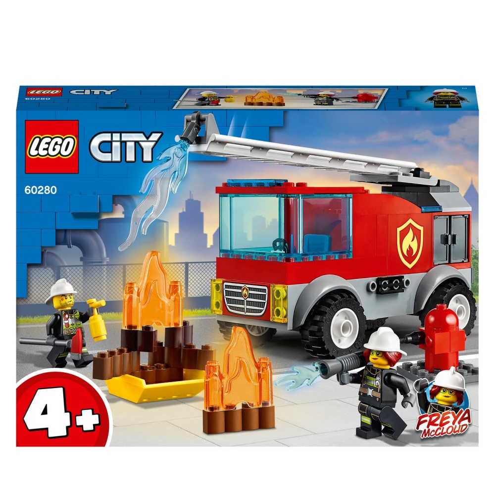 Lego Le camion des pompiers avec échelle - LEGO® City 60280