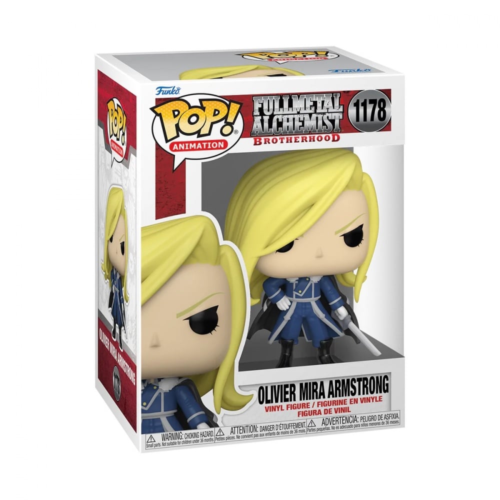 Figurine - Funko Pop! n°1178 - Fullmetal Alchemist - Olivier Mira Armstrong