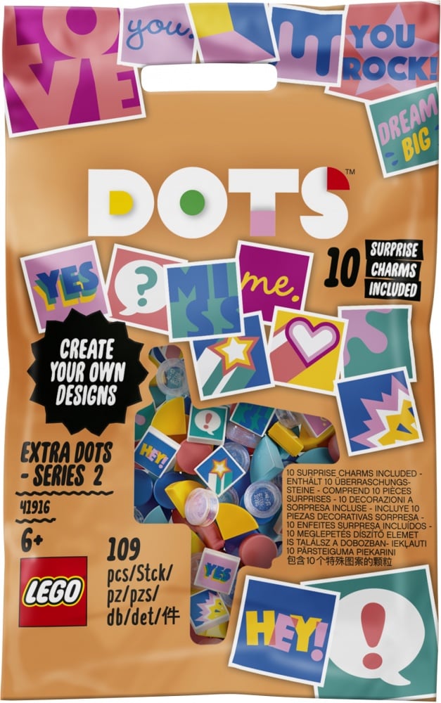 Tuiles de décoration DOTS - Série 2 - LEGO® DOTS - 41916