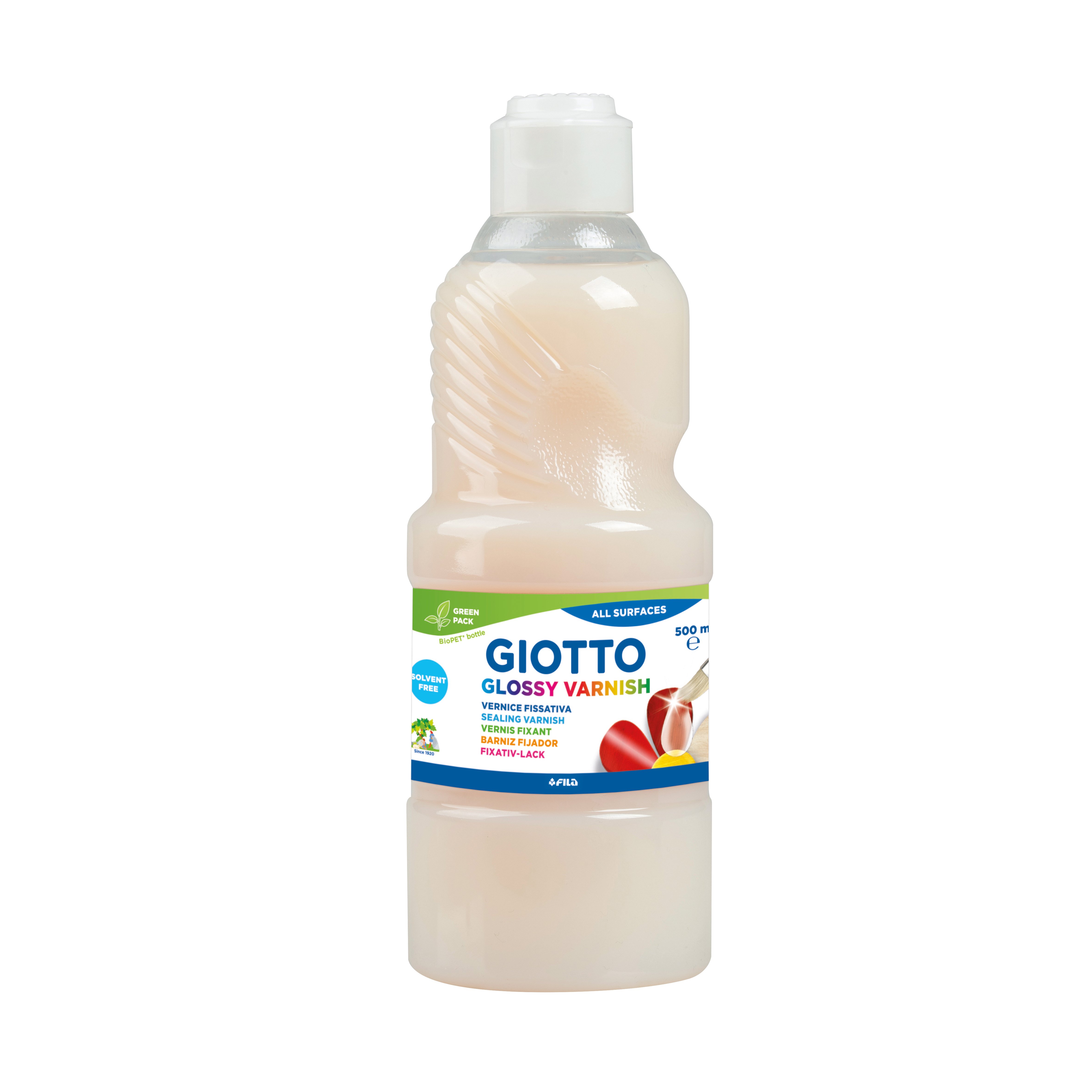 Vernis fixant - transparent - brillant - 500 ml - Giotto