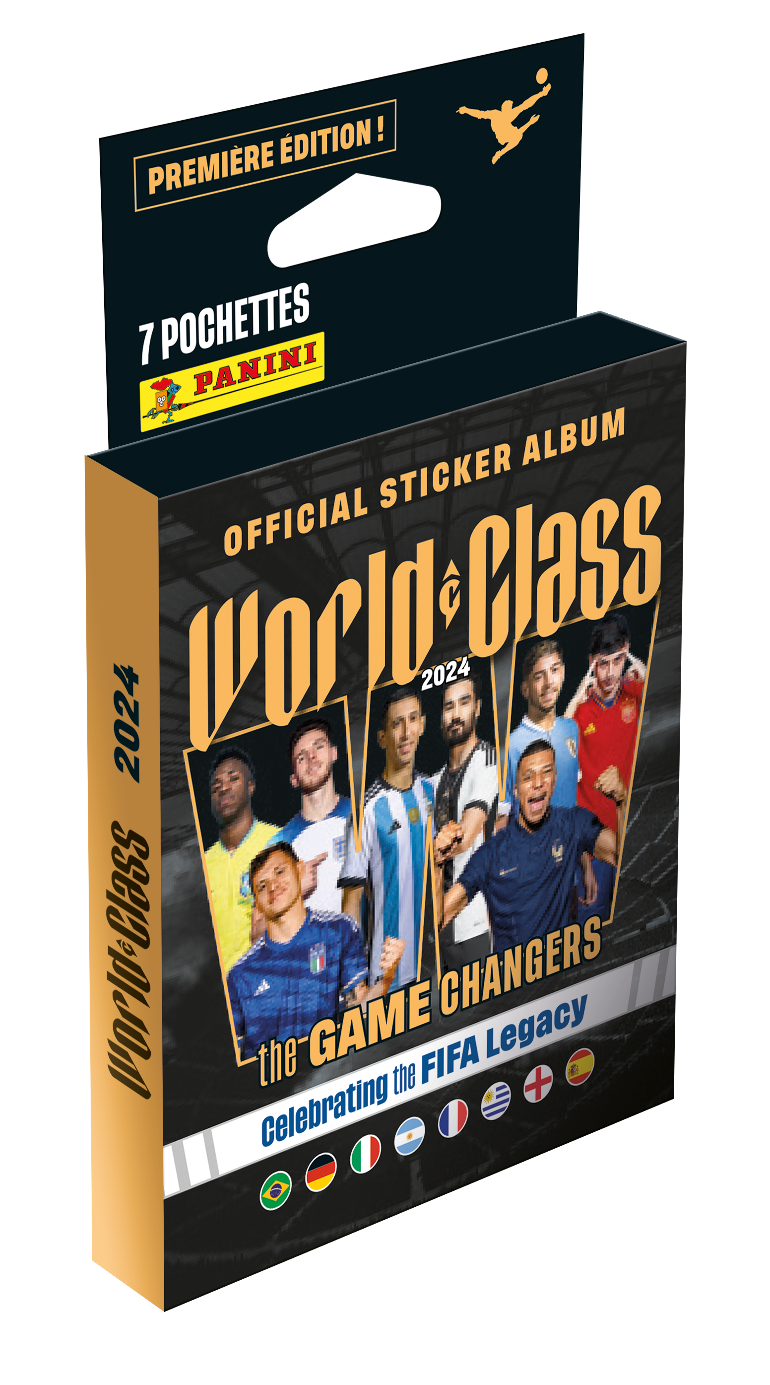 Blister Fifa World Class 2024 - Panini - 7 pochettes