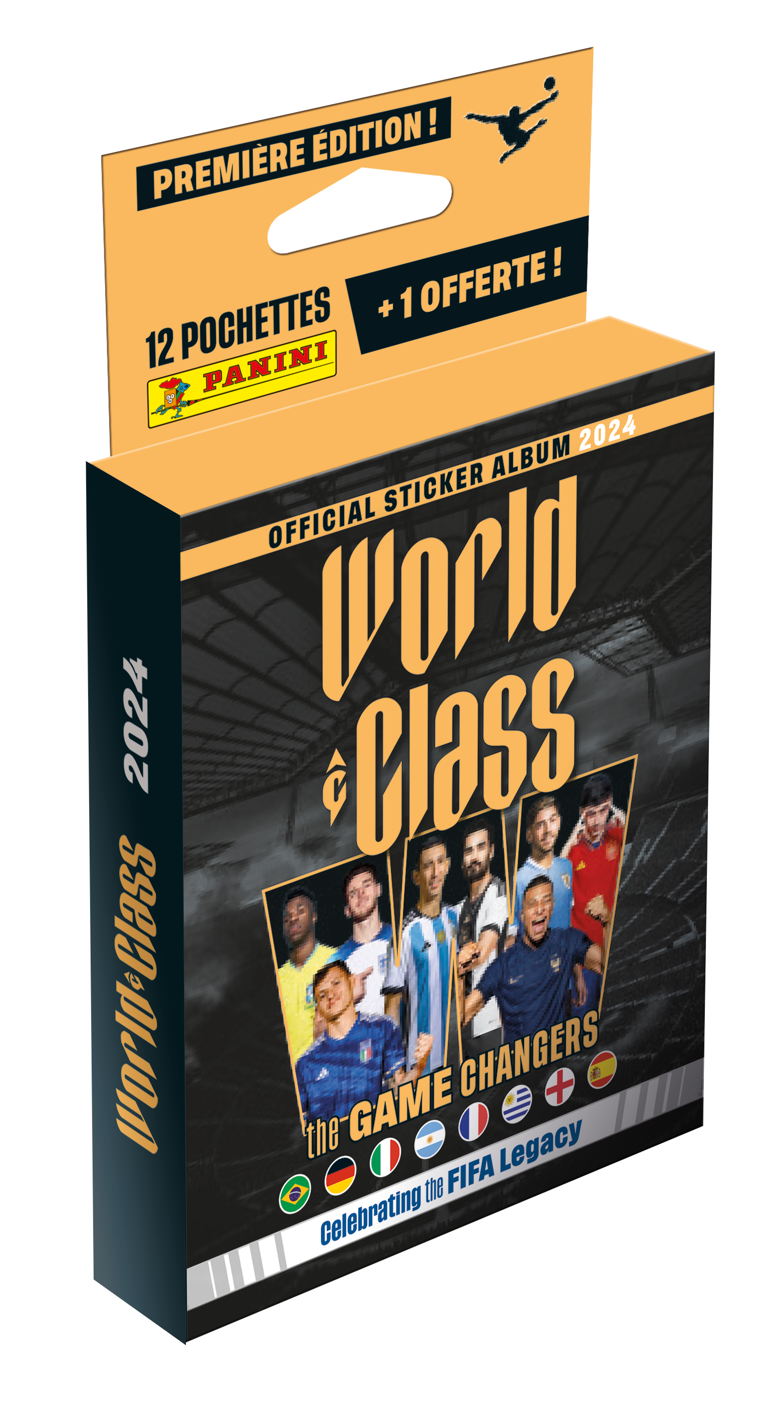 Blister Fifa World Class 2024 - Panini - 12 pochettes + 1 offerte