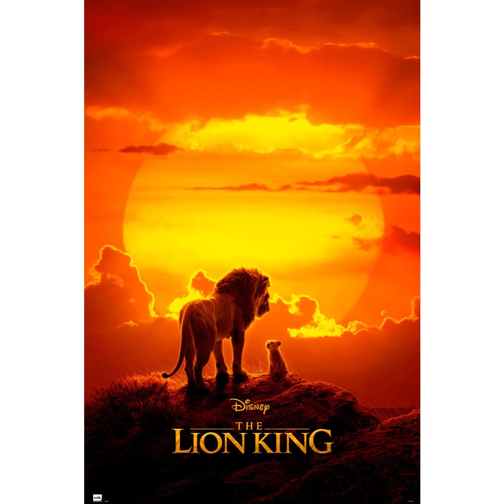 Poster Disney El Rey Leon One Sheet