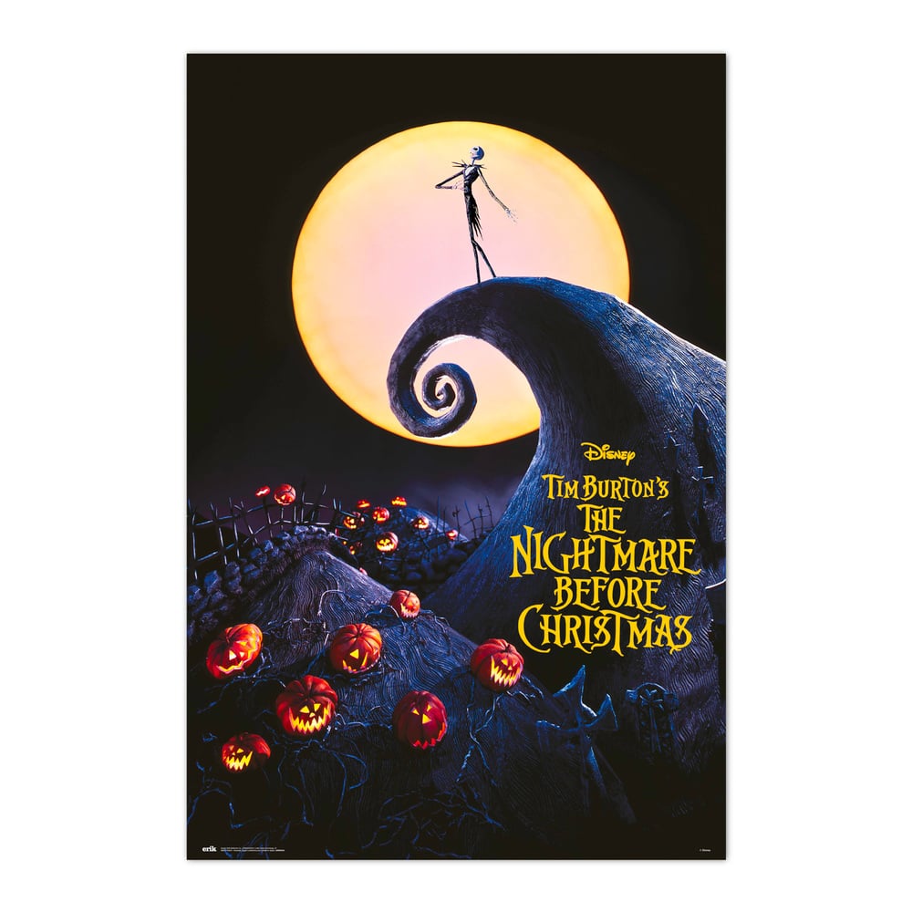 Poster Disney - The nightmare before Christmas