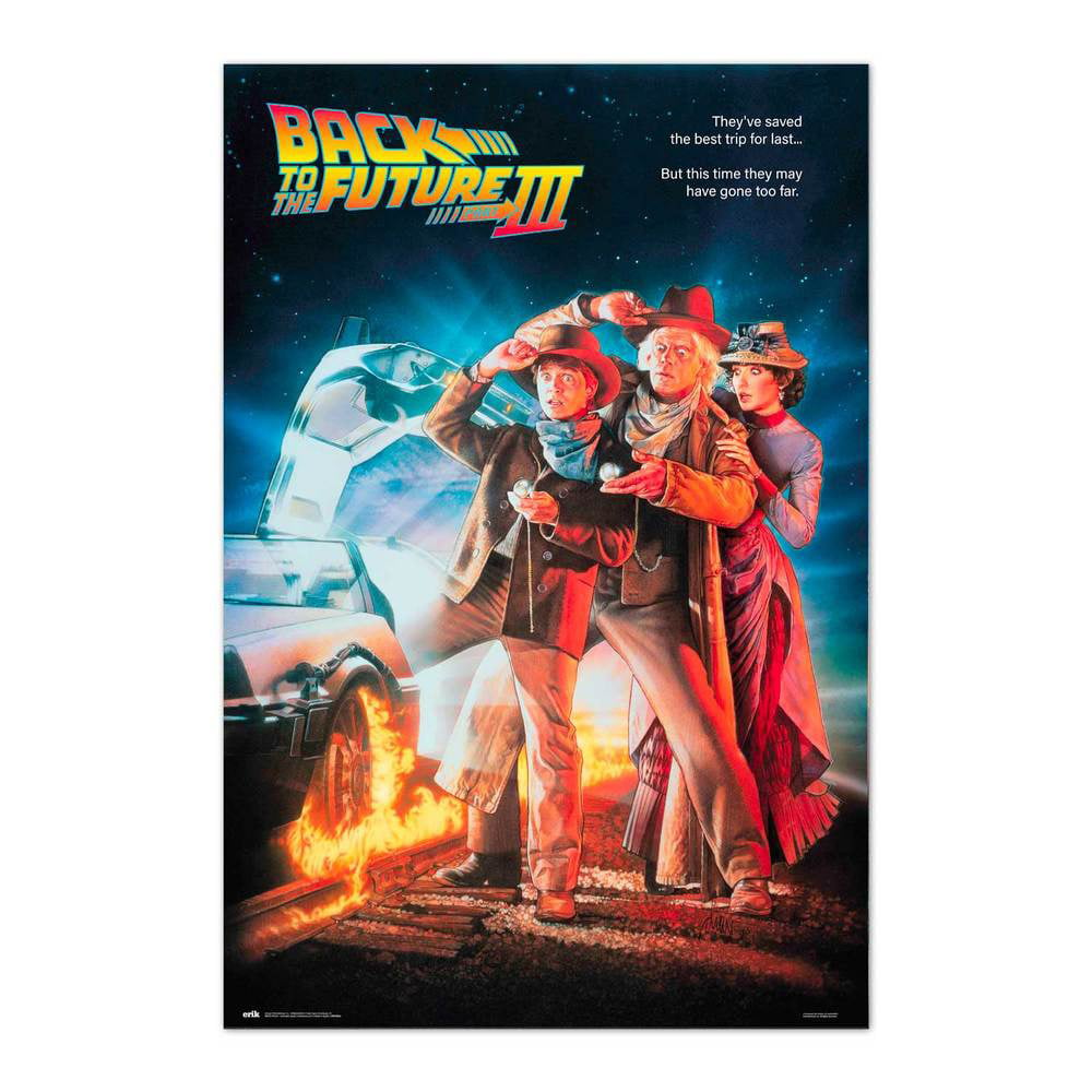 POster Retour vers le futur 3 - 61 x 91,5 cm