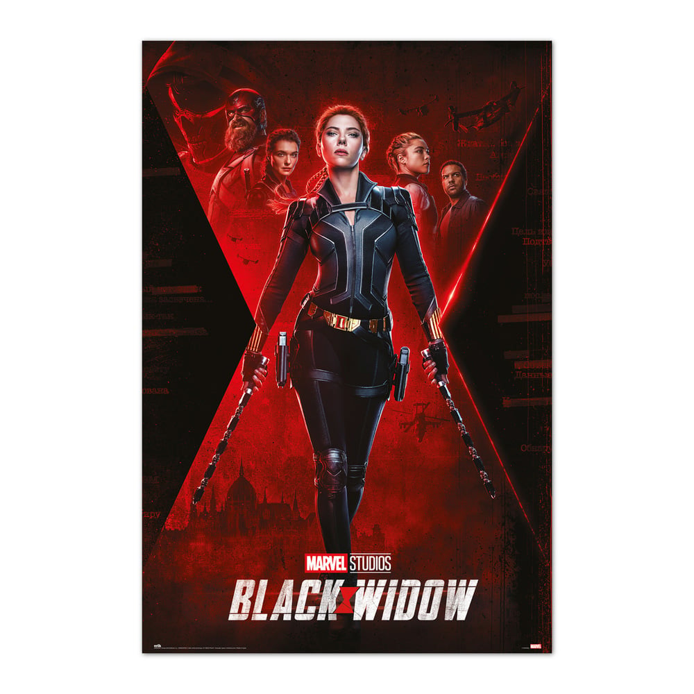 Poster Marvel - Black Widow - 61 x 91,5 cm