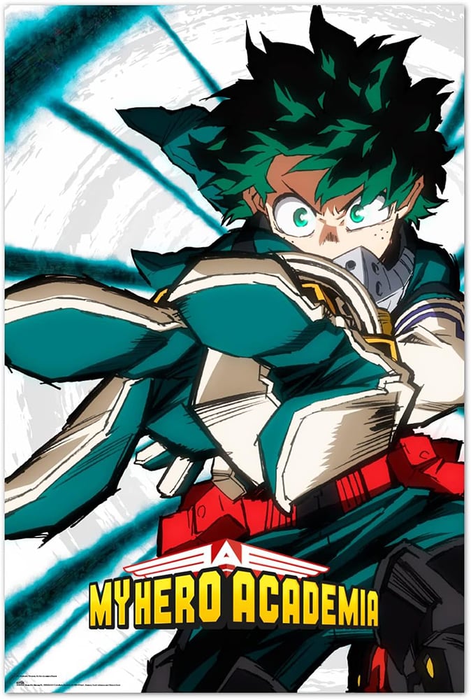 Poster my hero academia izuku midoriya