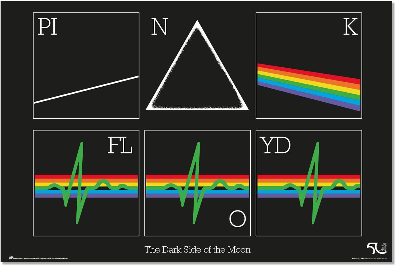 Poster Grupo Erik - Pink Floyd The Dark Side of the Moon