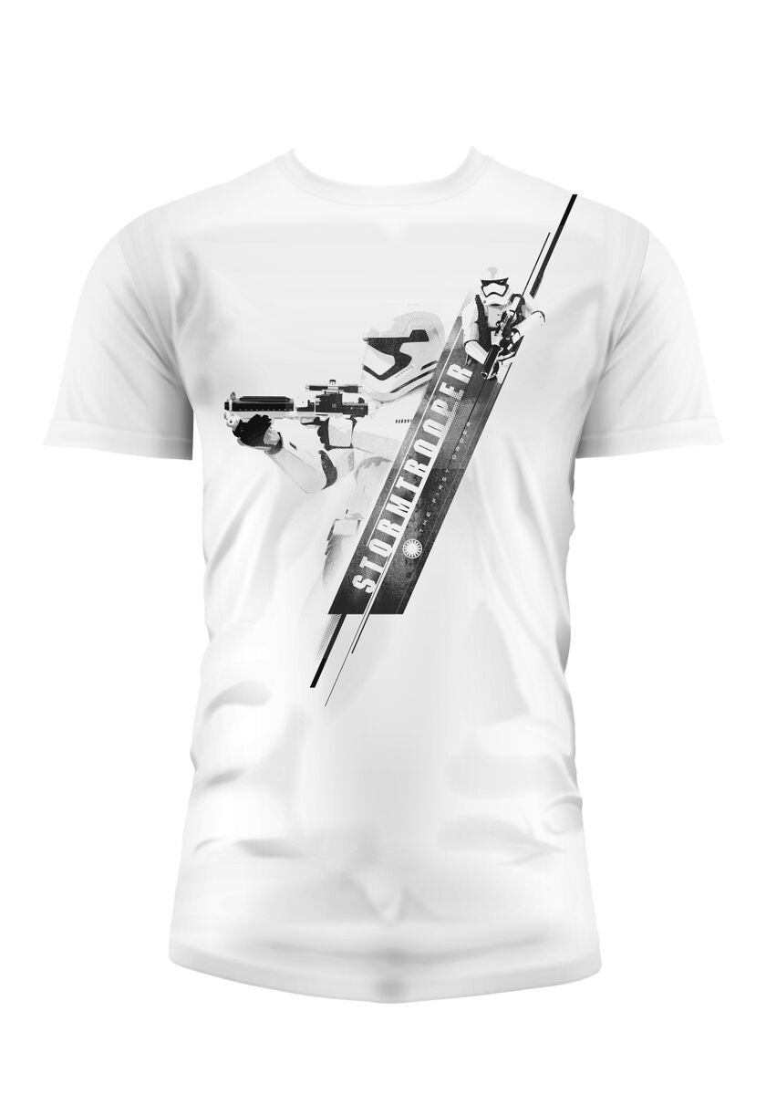 Stormtrooper blaster - T-shirt star wars 7 (S)