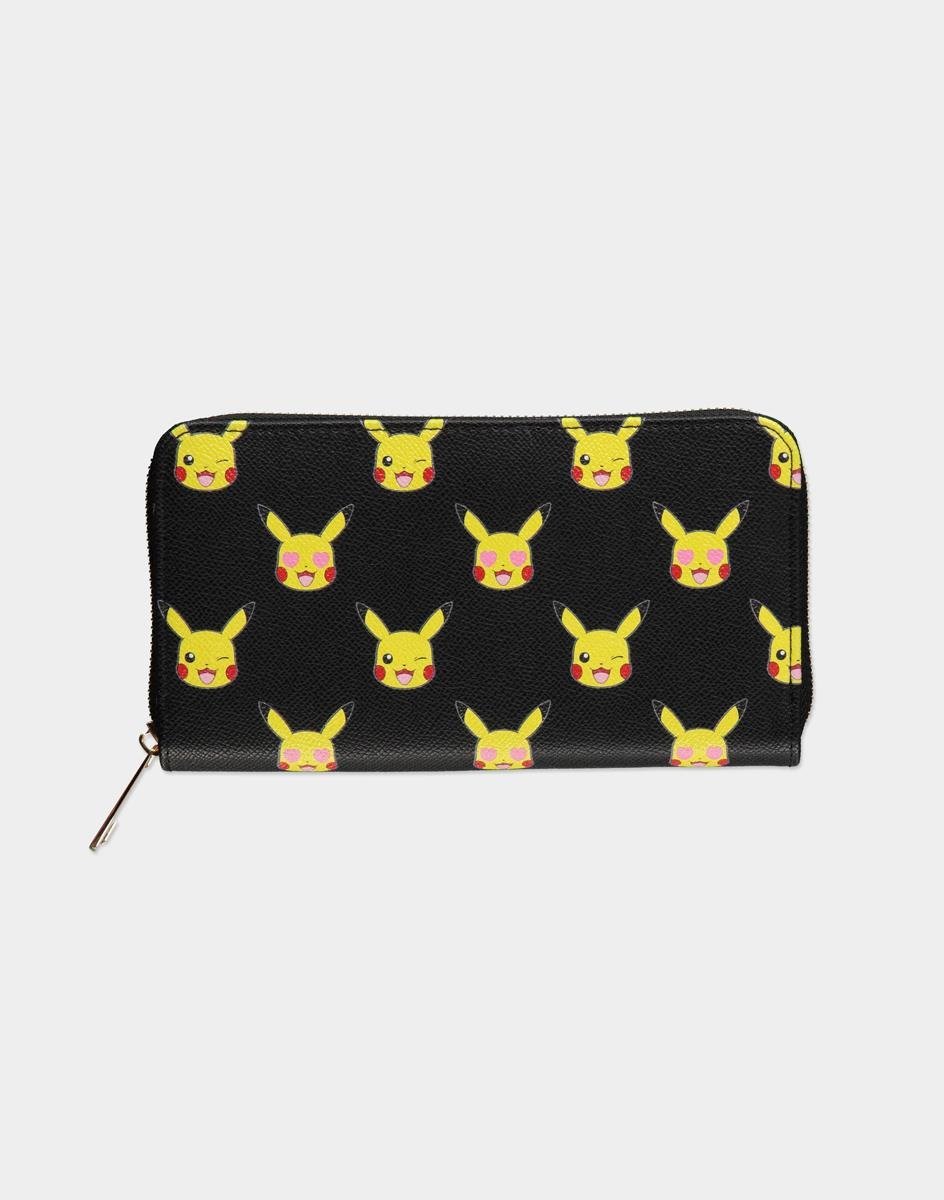 Porte-Monnaie à fermeture zip Pikachu All Over - Pokemon