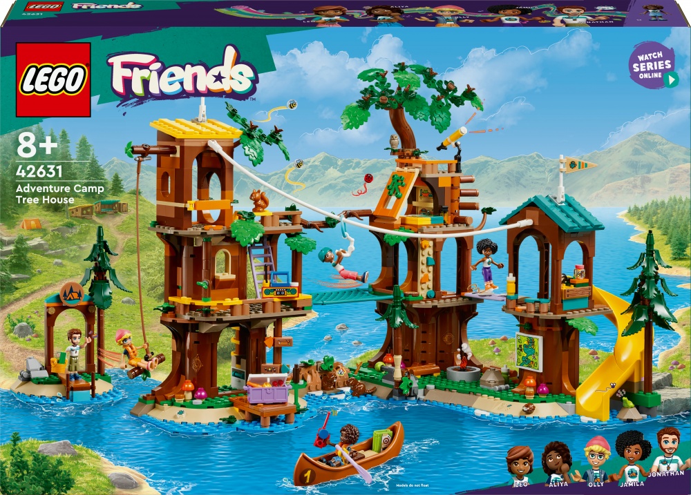 LEGO® 42631 - La cabane dans l’arbre de la base de loisirs - LEGO® Friends