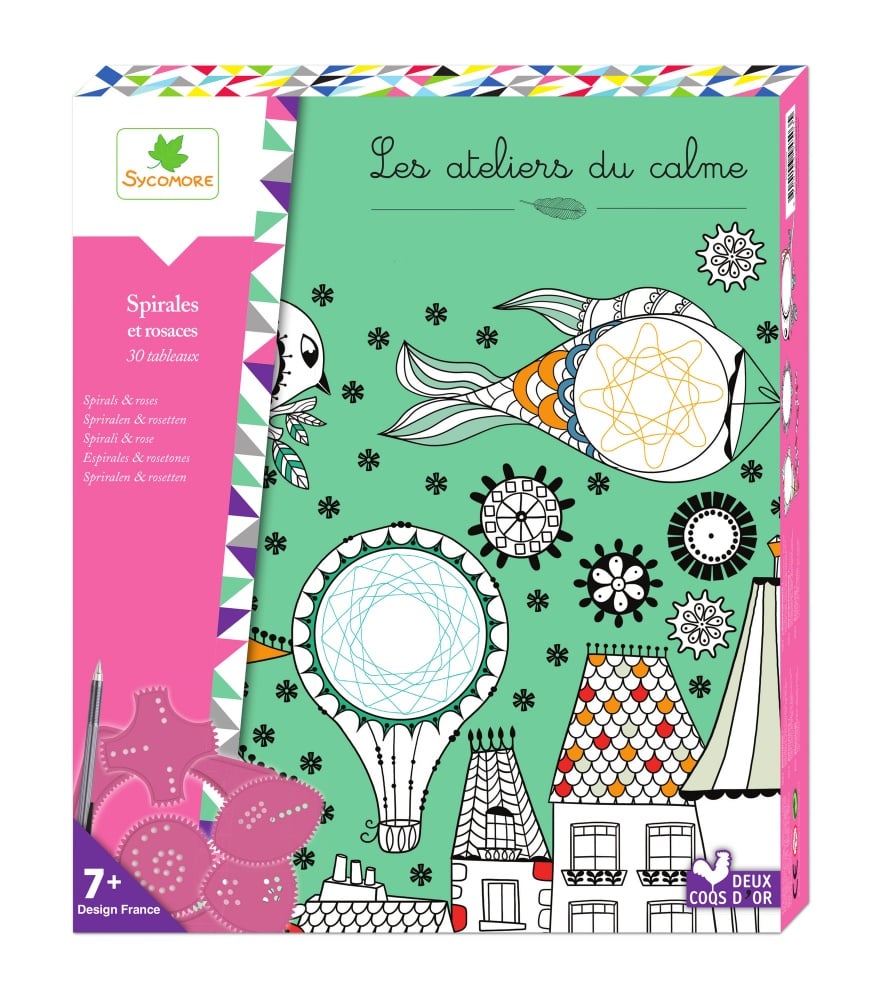 Lovely box -  Les Ateliers du calme - Spirales et rosaces