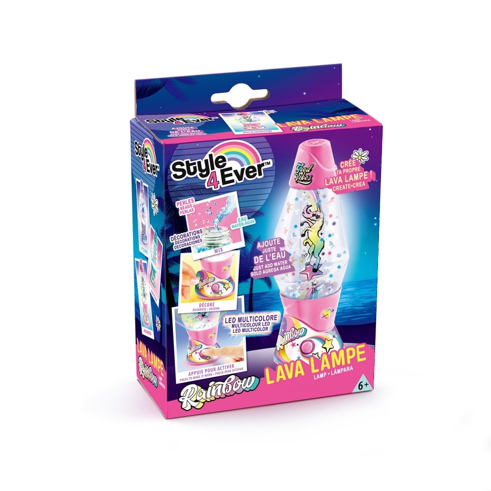 Lava Lampe Canal Toys - Style 4 Ever - Rainbow