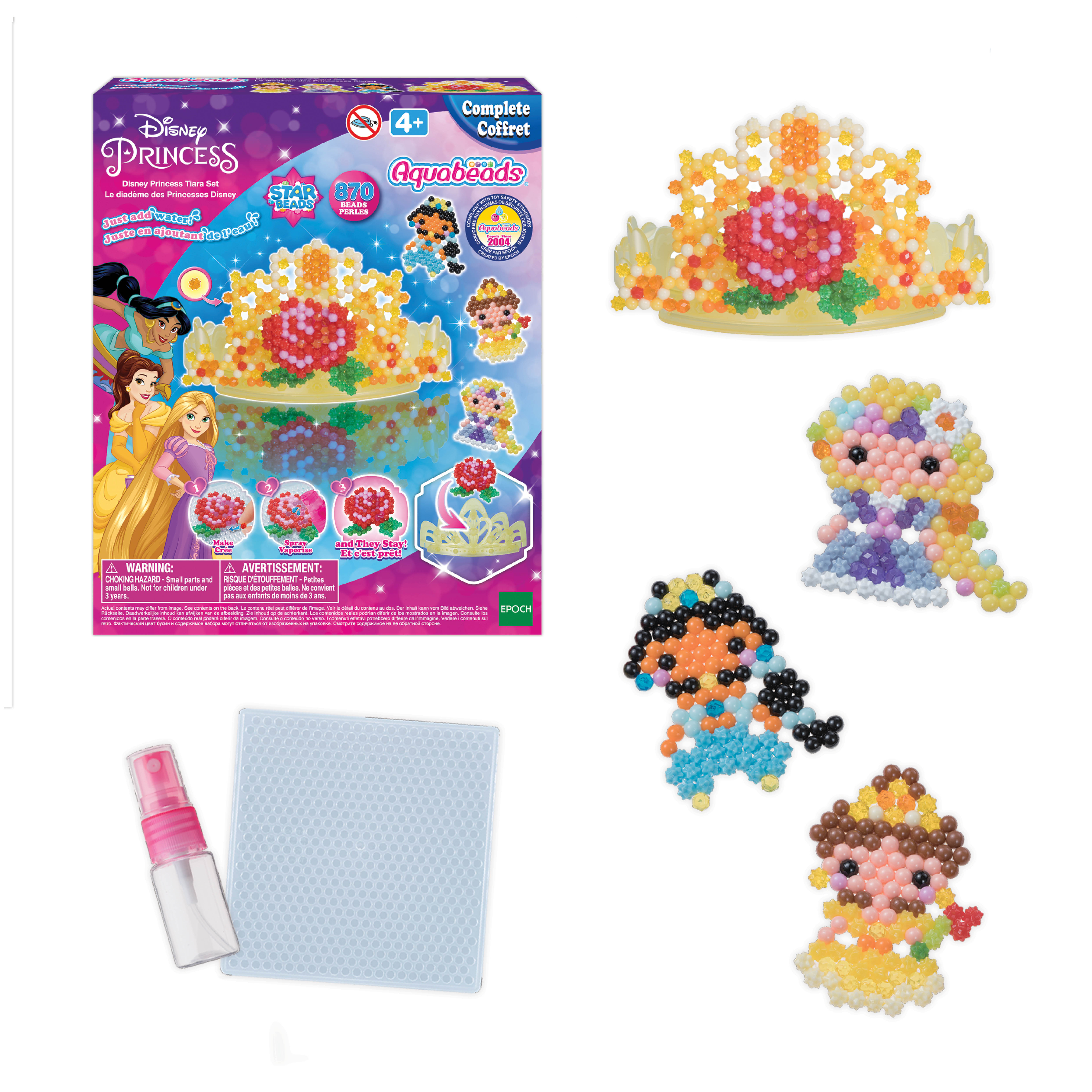 Le diadème des Princesses Disney - Aquabeads - 31901