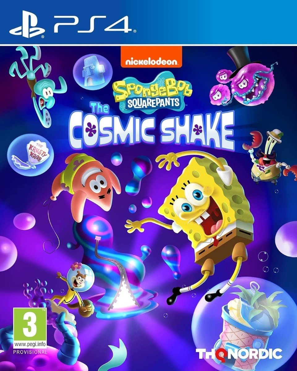 SPONGEBOB SQUAREPANTS COSMIC SHAKE PLAYSTATION 4 - vue 2