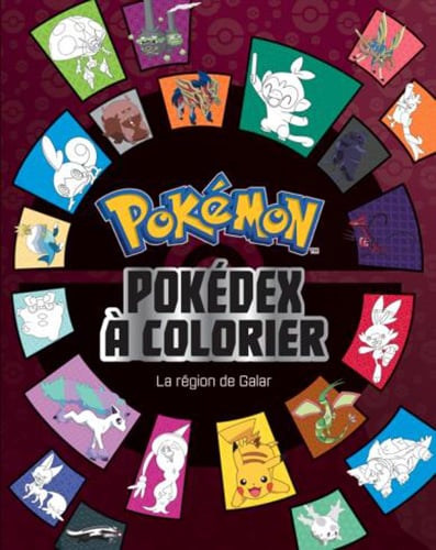 Pokemon pokedex a colorier epees et boucliers