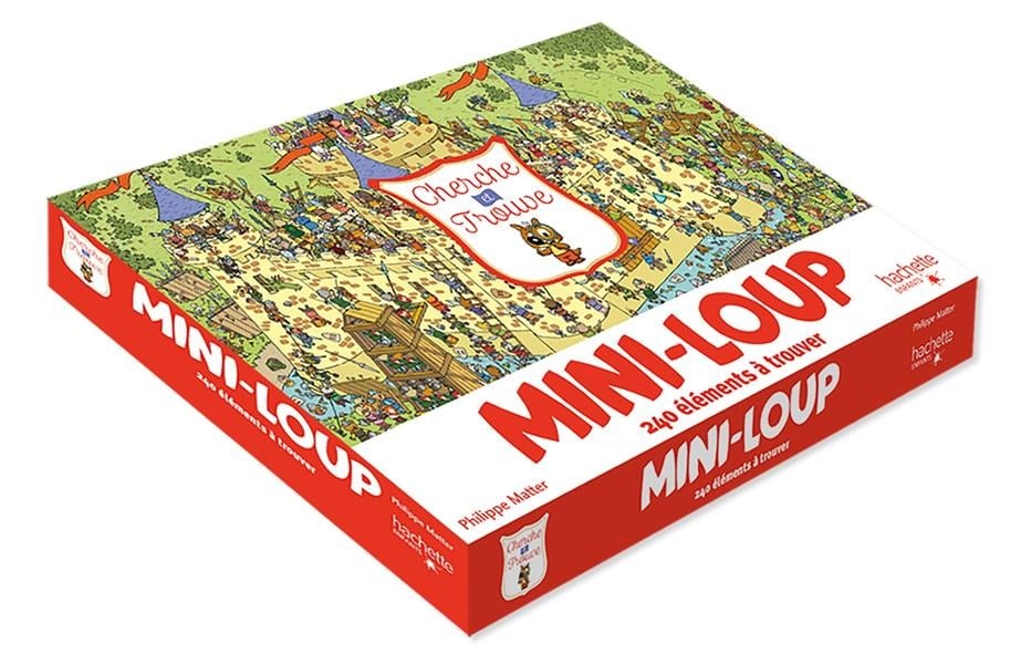 Mini-loup jeu cherche et trouve