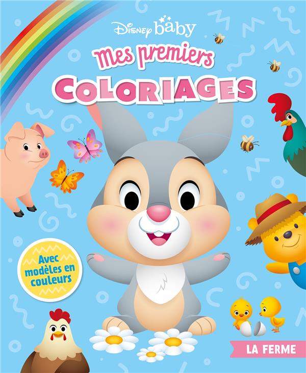 Disney panpan - disney baby - mes premiers coloriages - la ferme