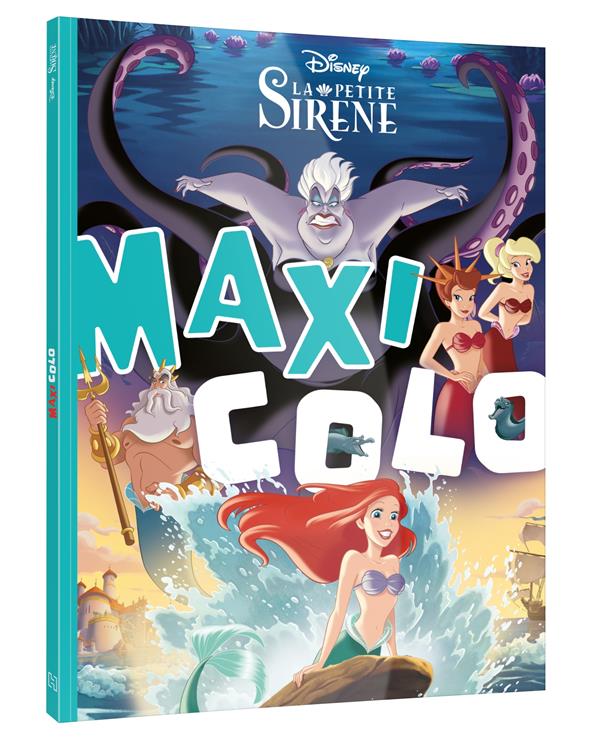 Disney princesses - maxi colo - special ariel