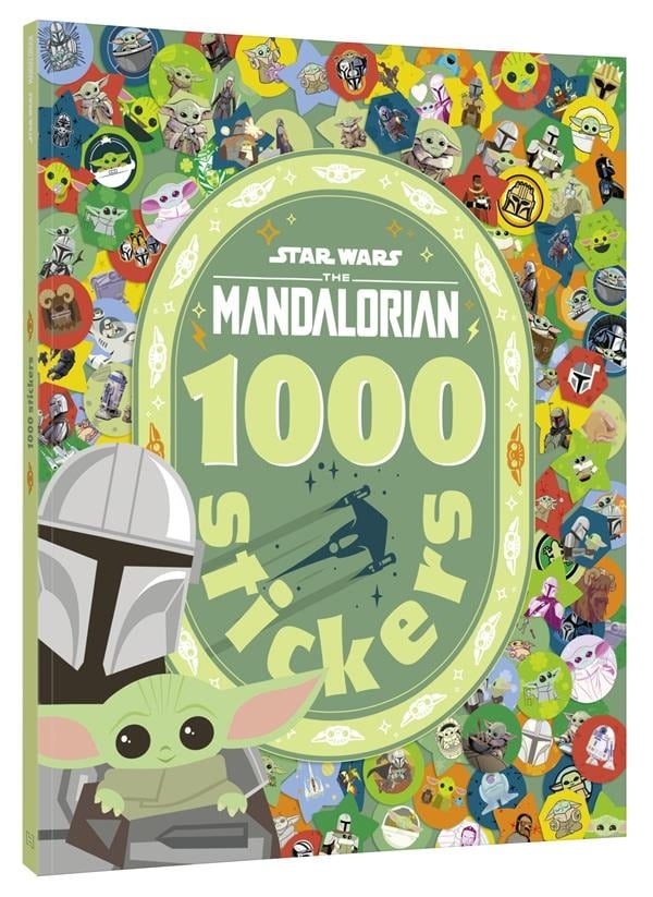 Mandalorian - 1000 stickers grogu - star wars