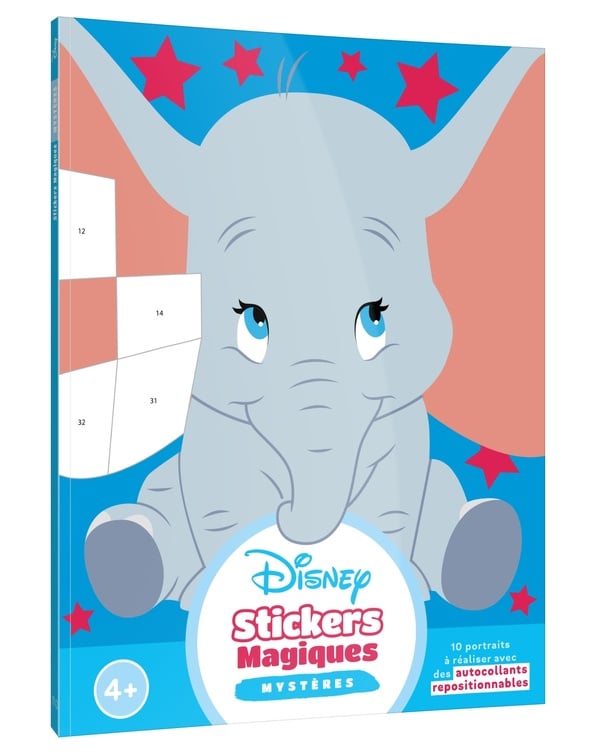 DISNEY - Stickers Magiques Mystères - 4 ans et plus