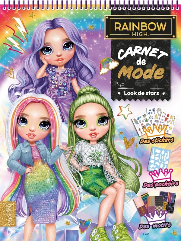 Rainbow high - carnet de mode (ed. 2024)