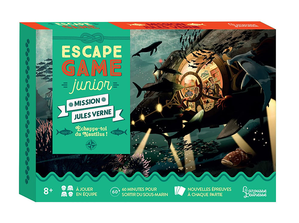 Escape game junior - mission jules verne