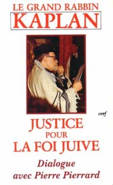 Kaplan Null Justice Pour La Foi Juive - Dialogue Avec Pierre Pierrard