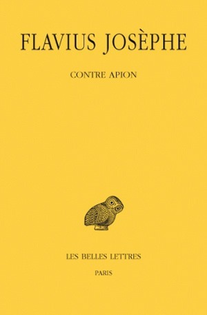 Flavius Josèphe Null Contre Apion